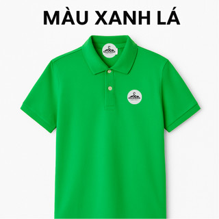 Áo Polo Nam Màu Xanh Lá – Chất Vải Mềm Mịn, Dáng Đẹp, Thoáng Mát Mùa Hè