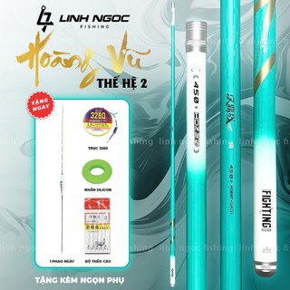 Cần Câu Đài Handing Hoàng Vũ 5H TH2 Chuyên Rô Riếc Chép Chất Lượng Tốt