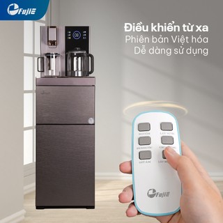 Cây nước nóng lạnh bàn trà FUJIE TB238UV có ngăn khử khuẩn UV, Màn hiển thị cảm ứng, tiết kiệm điện