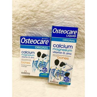 Viên uống chắc khoẻ xương OsteoCare Original Vitabiotics 30v Kẽm, Magie, và Vitamin D3 của Anh Quốc