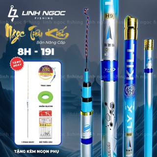 Cần Câu Tay Ngọc Tiêu Kiếm 8H 19i Đối Trọng Săn Hàng Tải Cá Cao