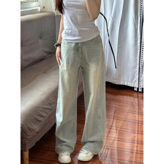 Quần Jean Ống Suông Màu Mài Wash Hottrend Dễ Mặc Minijean