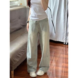 Quần Jean Ống Suông Màu Mài Wash Hottrend Dễ Mặc Minijean