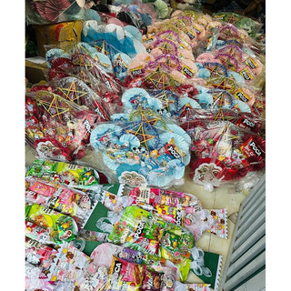 [SIÊU TO 1M] Bó Kẹo Khổng Lồ Handmade Đáng Yêu - bó hoa bánh kẹo làm quà tặng sinh nhật, quà trung thu, 1/6, 20/10, 14/2