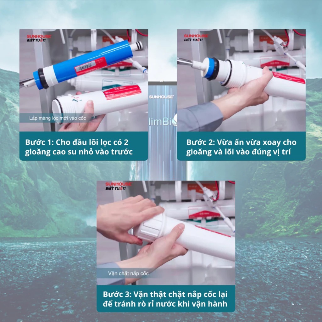 Màng RO Dupont Karofi Công Suất 100GPD Thay Thế Được Cho Các Máy Lọc Nước RO - Hàng Chính Hãng