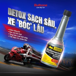 Dung Dịch Vệ Sinh Động Cơ Xe Máy Bullsoneshot 100ml - Công Nghệ Hàn Quốc Tiên Tiến