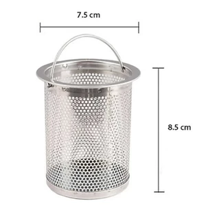 Giỏ Lọc Rác Inox Bồn Rửa Bát Chén, Lưới Lọc Rác Inox Bồn Rủa Bát