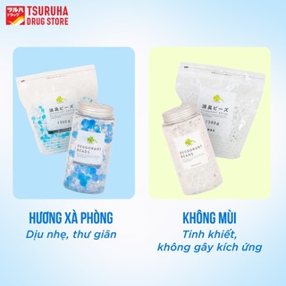 Hạt Khử Mùi Thơm Phòng Nhà Vệ Sinh Phòng Khách Phòng Ngủ Tủ Giày An Toàn Nhật Bản KURASHI RHYTHM