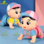 Đồ Chơi Em Bé Tập Bò Cho Bé BỐ KHỦNG LONG Yêu Giúp Bé Tập Bò Có Phát Nhạc Bé Di Chuyển Đồ Chơi Tập Bò Cho Bé