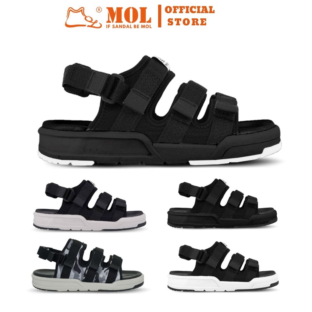Ảnh Sandal nam nữ unisex Vento 3 quai ngang NV1001B big size 44 45 | Vento  Capella NV1001 SD1001 1