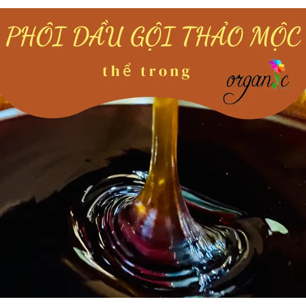 DẦU GỘI THẢO MỘC ORGANIC PREMIUM / PHÔI DẦU GỘI THẢO MỘC (THỂ TRONG)