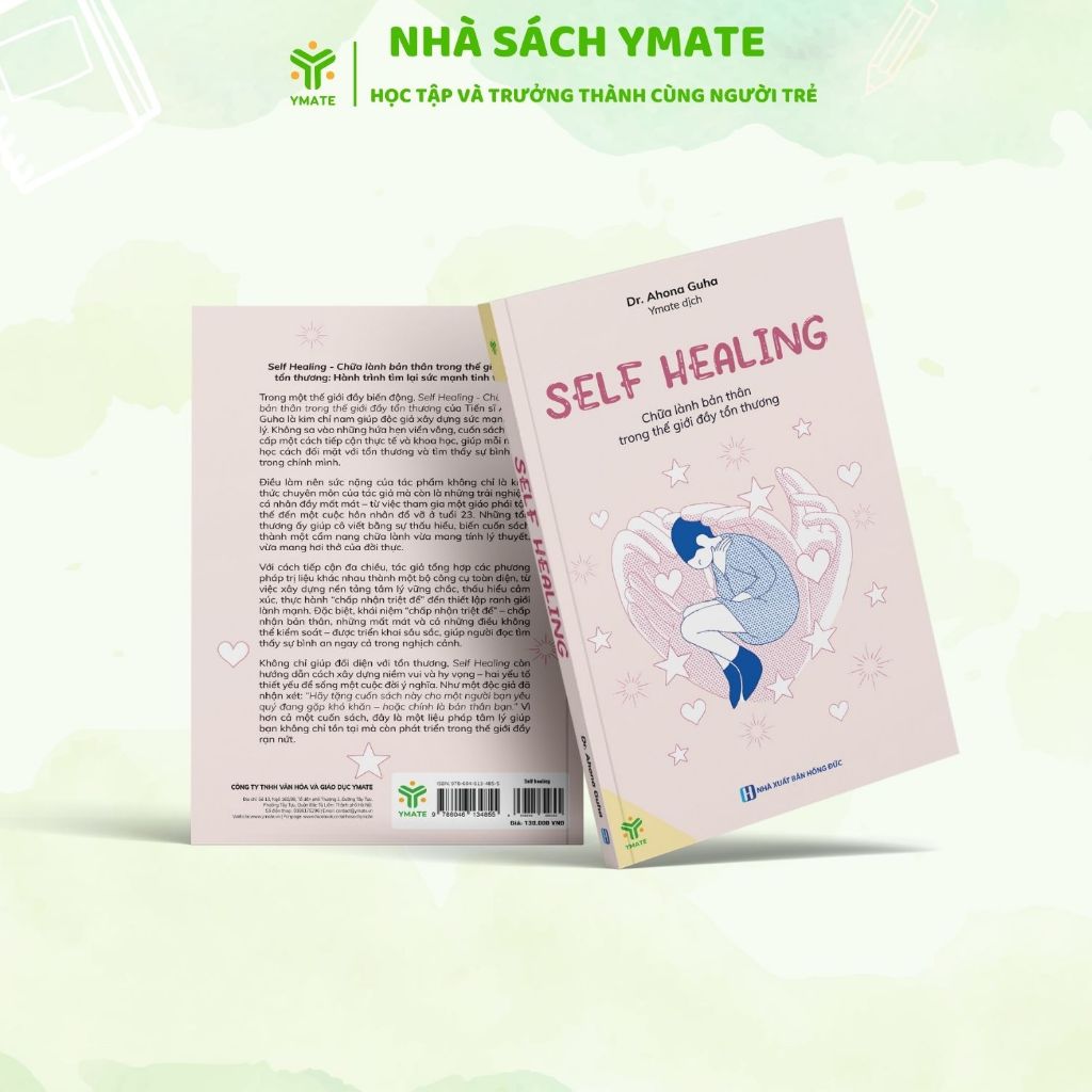 Ảnh Sách Self Healing - Chữa Lành Bản Thân Trong Thế Giới Đầy Tổn Thương -  YMATE Books 1