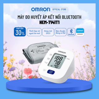 (Bổ sung Tính năng Cảnh báo chuyển động) Máy Đo Huyết Áp Bluetooth OMRON HEM-7141T1 - Kết nối điện thoại thông minh