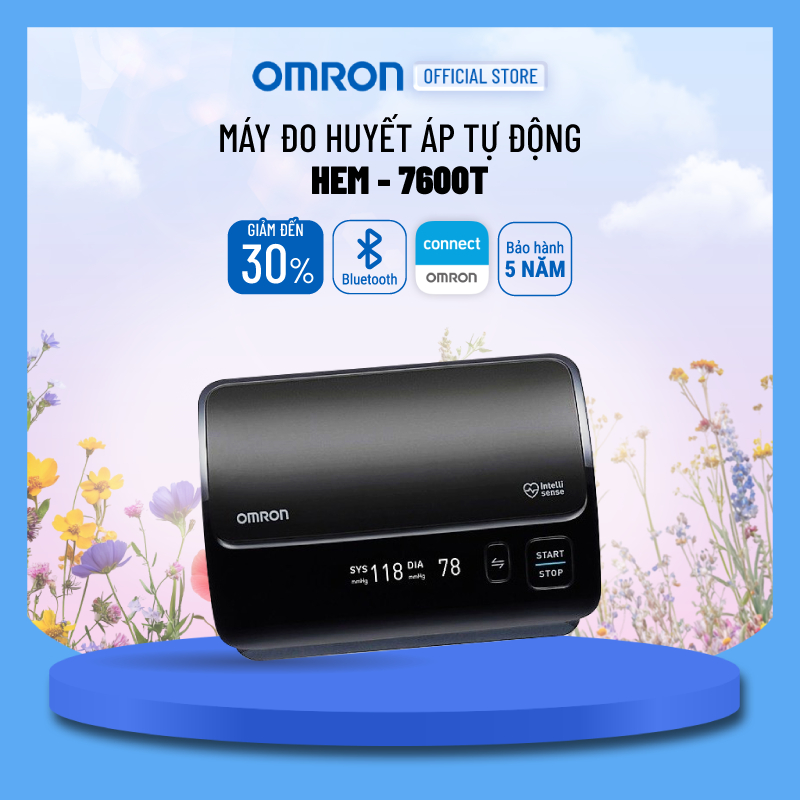 Đánh Giá Omron HEM-7600T: Máy Đo Huyết Áp Không Dây Chính Xác, Tiện Lợi