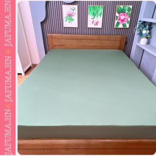 Ga nệm thun lạnh Ý, ga nệm gấp 3 bo chun căng phẳng JAFUMA 1m 1m2 1m4 1m6 1m8 2m2
