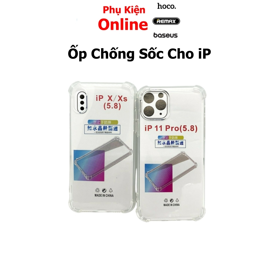 Ốp lưng Chống sốc cho iphone 6 6s 7 8 plus x xr xs max 11 12 13 14 15 bảo vệ cam - PK Online