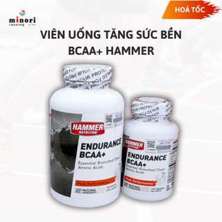Hammer Nutrition BCAA+ Tách Lẻ 3 viên, 12 viên Viên uống tăng sức bền hỗ trợ cơ bắp - Minori Store