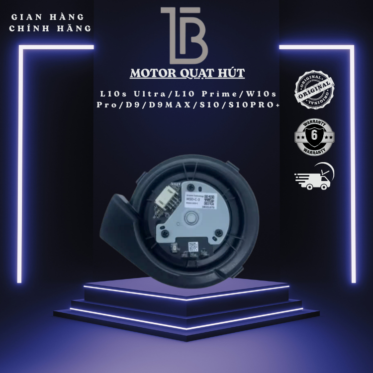 AT2020＋MOTU M2＋M50x S3 Chính hãng]Động cơ quạt hút robot hút bụi Dreame MSD-C3/20N704SF50