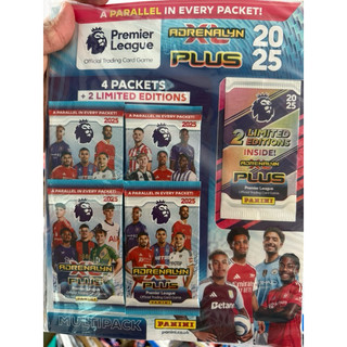 [ Multi Pack PLUS 2025 ] Túi Gói Thẻ Trong Túi Panini Adrenalyn XL Permier League Multi Pack PLUS 2025 2024/25 (34 Thẻ)