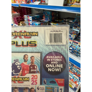 [ Multi Pack PLUS 2025 ] Túi Gói Thẻ Trong Túi Panini Adrenalyn XL Permier League Multi Pack PLUS 2025 2024/25 (34 Thẻ)