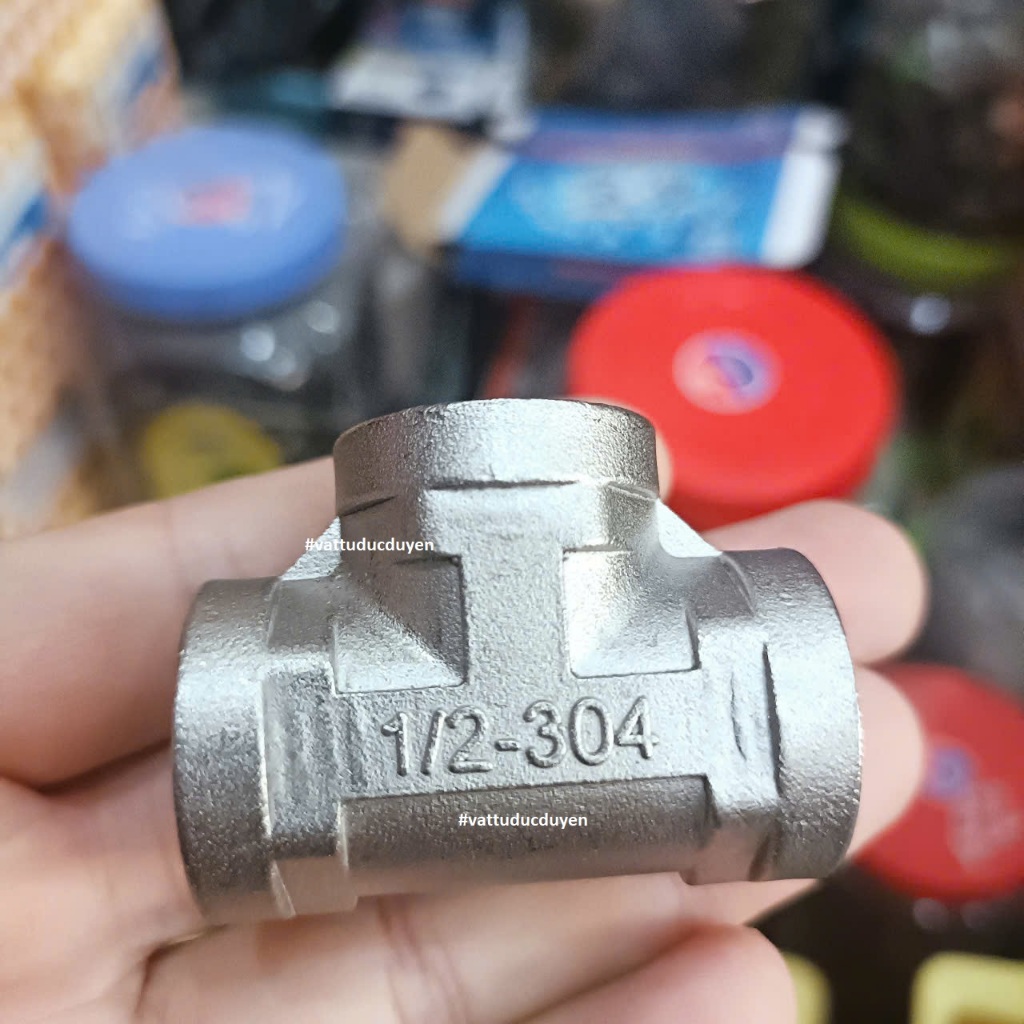 Tê ren inox 304 DN15 ren trong 21mm (1/2 inch) | Shopee Việt Nam