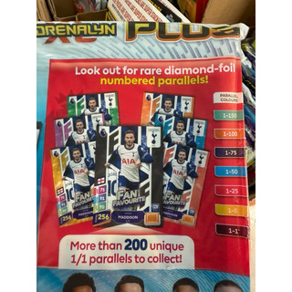[ Starter Pack PLUS 2025 ] Album Stater Panini Adrenalyn XL Premier League PLUS 2025 2024/25 ( Album Đựng Kèm Thẻ Tặng )