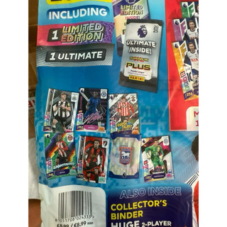 [ Starter Pack PLUS 2025 ] Album Stater Panini Adrenalyn XL Premier League PLUS 2025 2024/25 ( Album Đựng Kèm Thẻ Tặng )