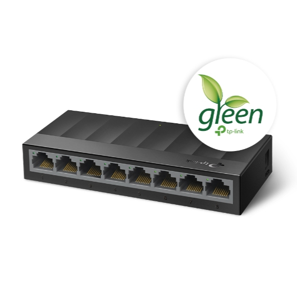 Switch TP-Link bộ chia mạng Gigabit 5 Port LS1005G / 8 Port LS1008G | Vỏ nhựa | Cắm và sử dụng | Bảo hành 24 tháng