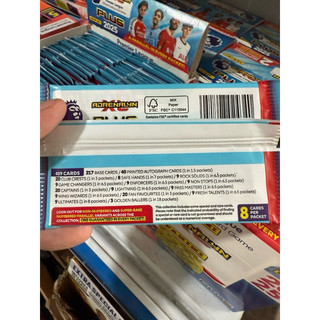 [ Pack Lẻ PA PLUS 2025 ] Gói Thẻ Lẻ Cầu Thủ Bóng Đá Panini Adrenalyn XL Premier League PLUS 2025 2024/25( 8 Thẻ )