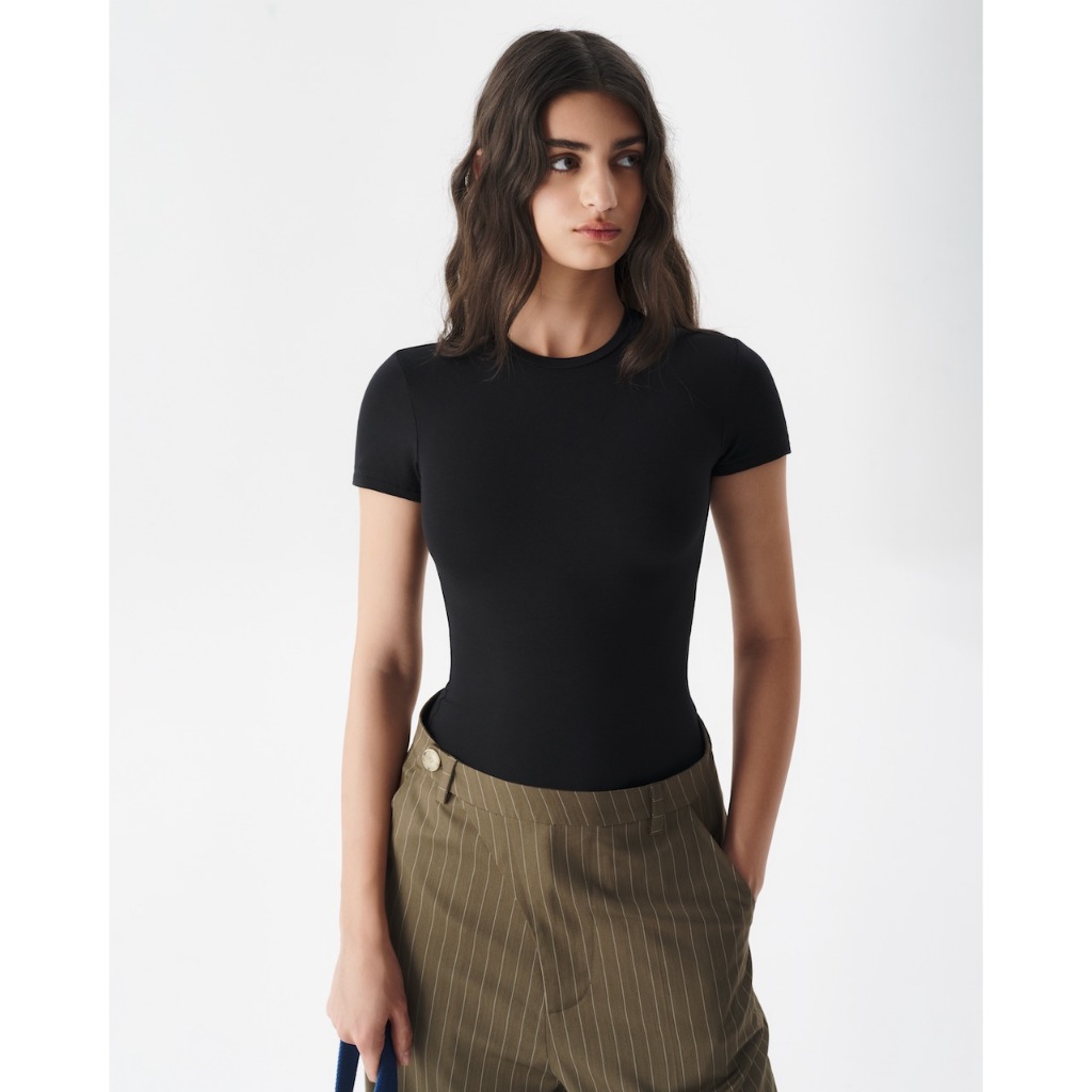 Ảnh làminapparel - SLIM FIT SHORT SLEEVE TOP 3
