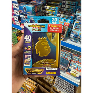 [ Mini Tin PLUS 2025 ] Hộp Thẻ Loại Nhỏ Panini AdrenaLyn Premier League Mini Tin PLUS 2025 24/25( 42 Thẻ )