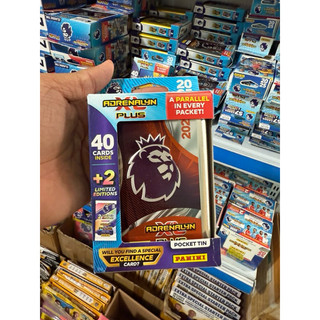 [ Mini Tin PLUS 2025 ] Hộp Thẻ Loại Nhỏ Panini AdrenaLyn Premier League Mini Tin PLUS 2025 24/25( 42 Thẻ )