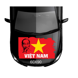 Tem 2 bên Sườn Xe Ô Tô Bán Tải màu đen,Tem 2 bên Sườn Xe Ô tô GIẢI PHÓNG MIỀN NAM-Team Decal Oto,Hàng 3 Lớp Chất Lượn
