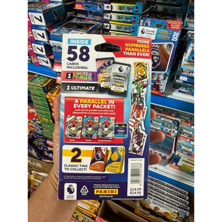 [ Mega Tin PLUS 2025 ] Hộp Thẻ Loại Lớn Panini AdrenaLyn Premier League Mega Tin PLUS 2025 2024/25( 59 thẻ)