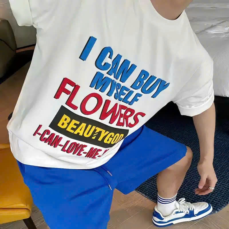 Áo thun Stee Cổ tròn I CAN BUY MYSELF Localbrand ICVCVNI Unisex Menwear Cotton