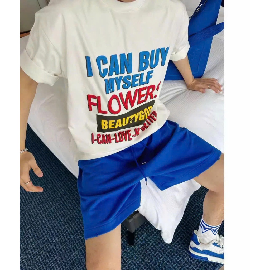 Áo thun Stee Cổ tròn I CAN BUY MYSELF Localbrand ICVCVNI Unisex Menwear Cotton