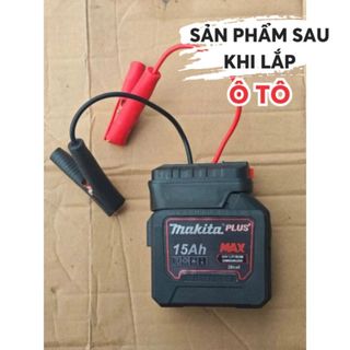 Kích Bình Ắc Quy Sử Dụng Chân Pin Phổ Thông Makita 4cm và Dayi 3A 2cm 12v Life Plus - KB01