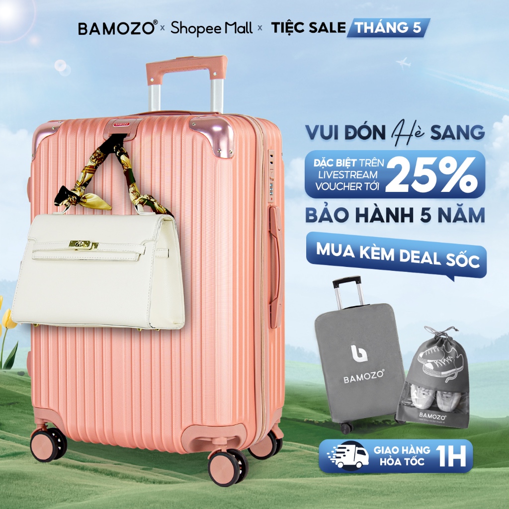 Ảnh HỎA TỐC Vali Du Lịch Bamozo 8809 Cao Cấp Size 28 Bền Đẹp Bảo Hành 5 Năm 1