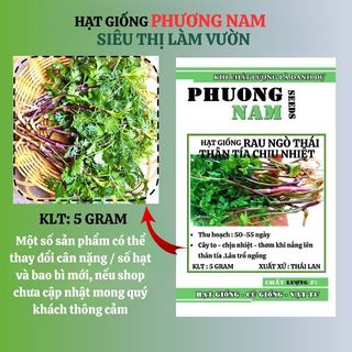 5 Gram - Ngò Thái Thân Tía Chịu Nhiệt