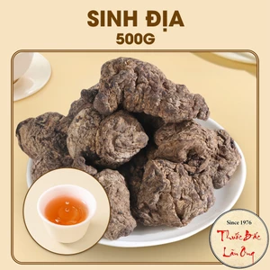 Củ sinh địa 500g, sanh địa khô, củ to, sạch - Lãn Ông