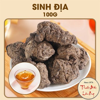 Củ sinh địa 100g, sanh địa khô, củ to, sạch - Lãn Ông
