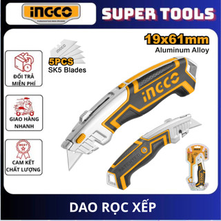 ĐỒ NGHỀ INGCO Dao rọc xếp HUK6118