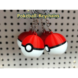 Móc khóa Trang Trí Chìa Khóa Xe Máy, Ô Tô, Balo ... pokeball  bằng nhựa Nhựa Bền Đẹp cho fan pokemon