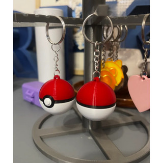 Móc khóa Trang Trí Chìa Khóa Xe Máy, Ô Tô, Balo ... pokeball  bằng nhựa Nhựa Bền Đẹp cho fan pokemon