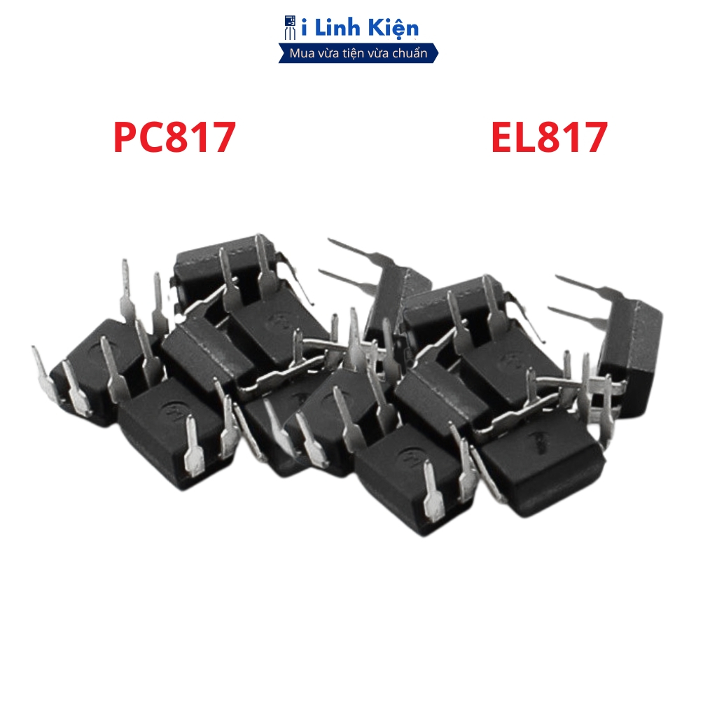 Ic quang PC817 PC817C EL817 DIP-4/SOP-4 loại thường/chính hãng Sharp chất lượng cao ilinhkien.