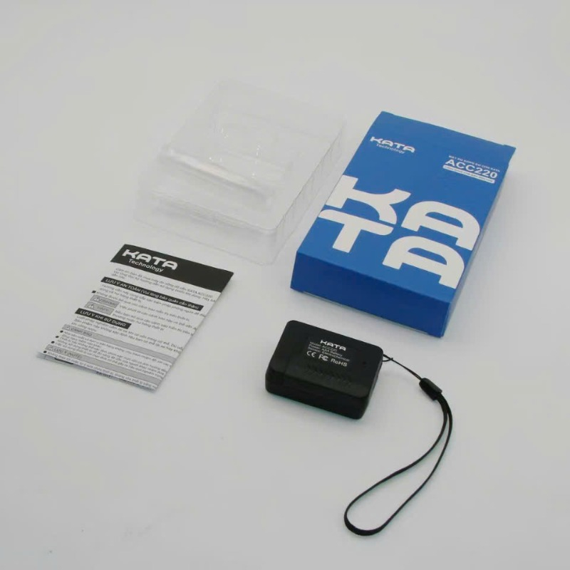 Máy đo nồng độ cồn KATA ACC220 kết quả nhanh chóng, chính xác, cảm biến điện hóa, cảnh báo thông minh, nhỏ gọn, đảm bảo