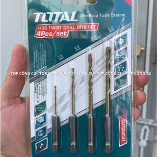 TOTAL Bộ mũi khoan kim loại đuôi gài TACSD4041 ( Total Chính hãng )