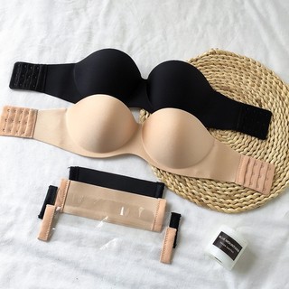 Combo 2 Áo Ngực Nữ Không Dây Cup Ngang Chống Tụt Kingshop A-218