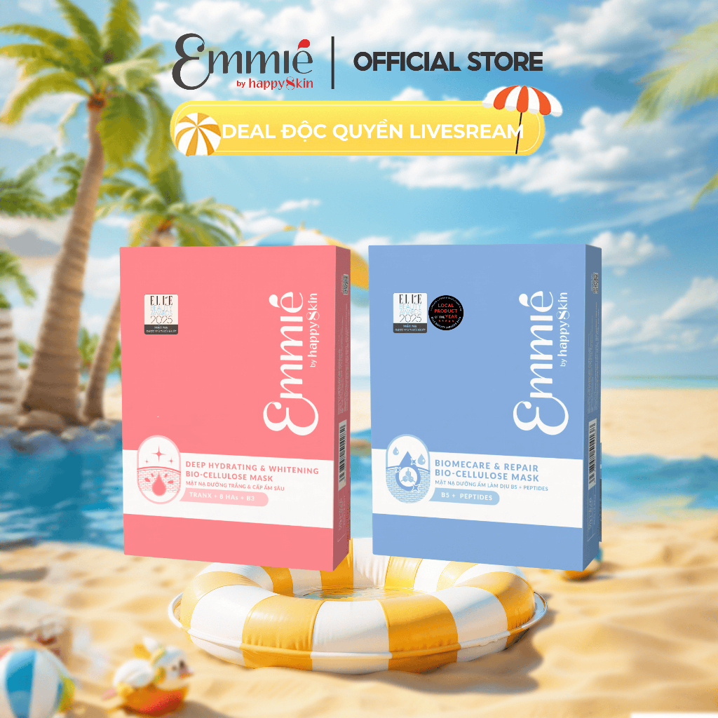 Ảnh [KOL LIVE] COMBO 20 Mặt Nạ Sinh Học Bio-Cellulose Mask 25gx20 1