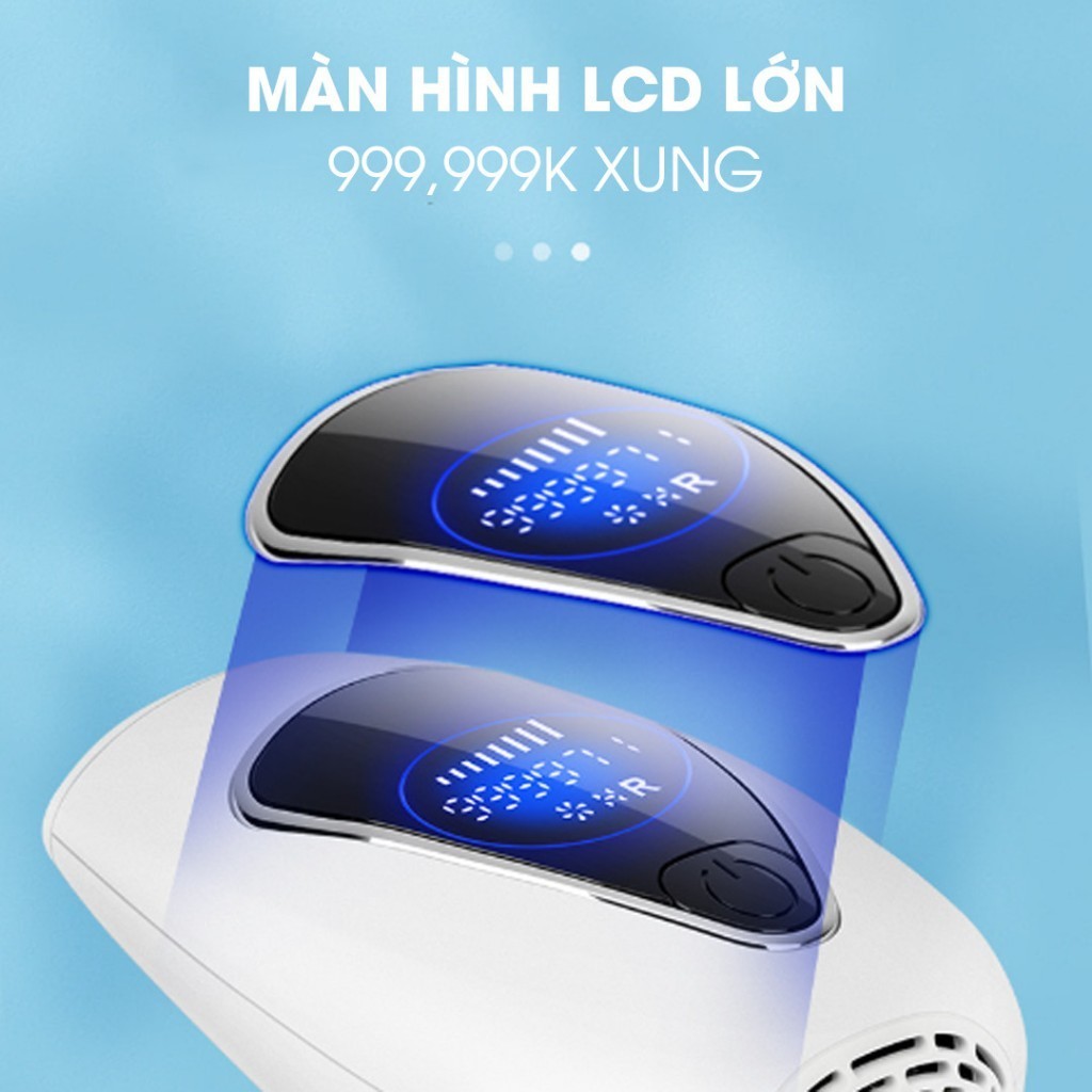 Ảnh Máy triệt lông mini 8 mức, triệt toàn thân vĩnh viễn cầm tay Lescolton tẩy lông nách, lông tay, chân, lông Bikini 4